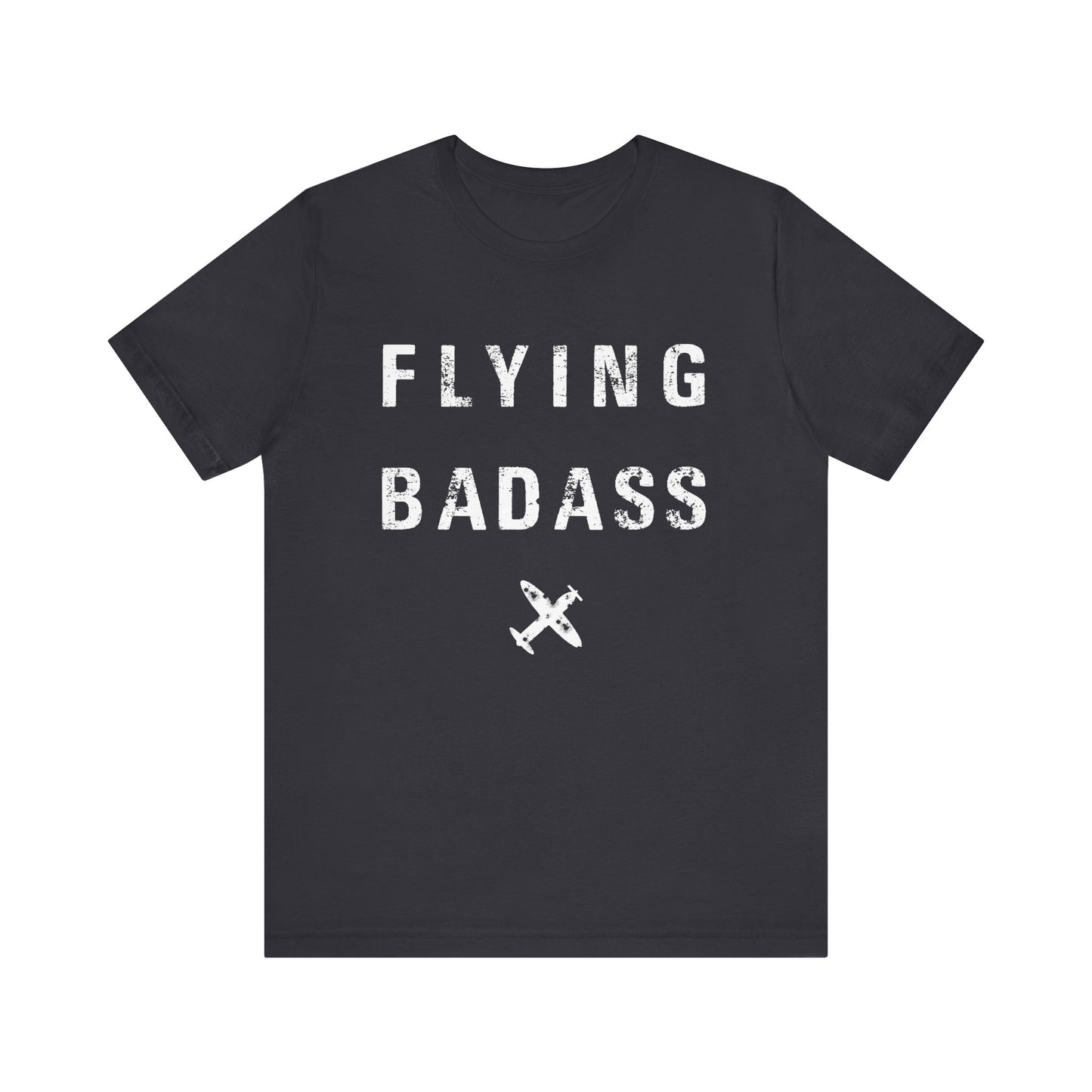 Flying Badass pilot Unisex Jersey Short Sleeve Tee