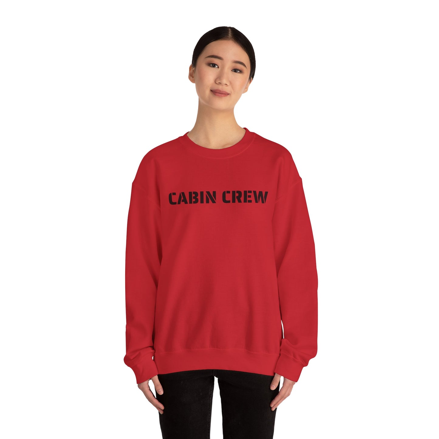 Cabin crew crew neck sweatshirt