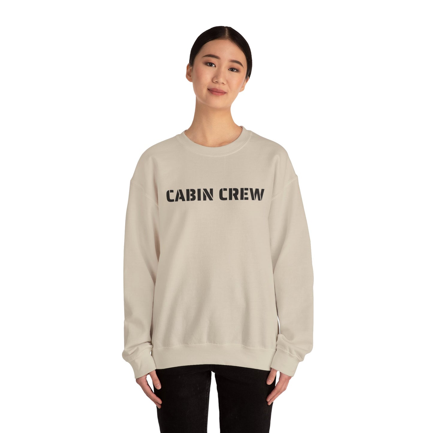 Cabin crew crew neck sweatshirt