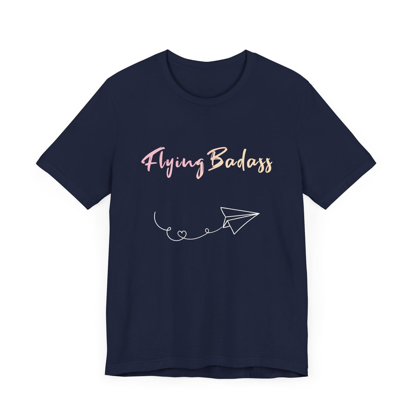 Flying Badass pilot Unisex Jersey Short Sleeve Tee