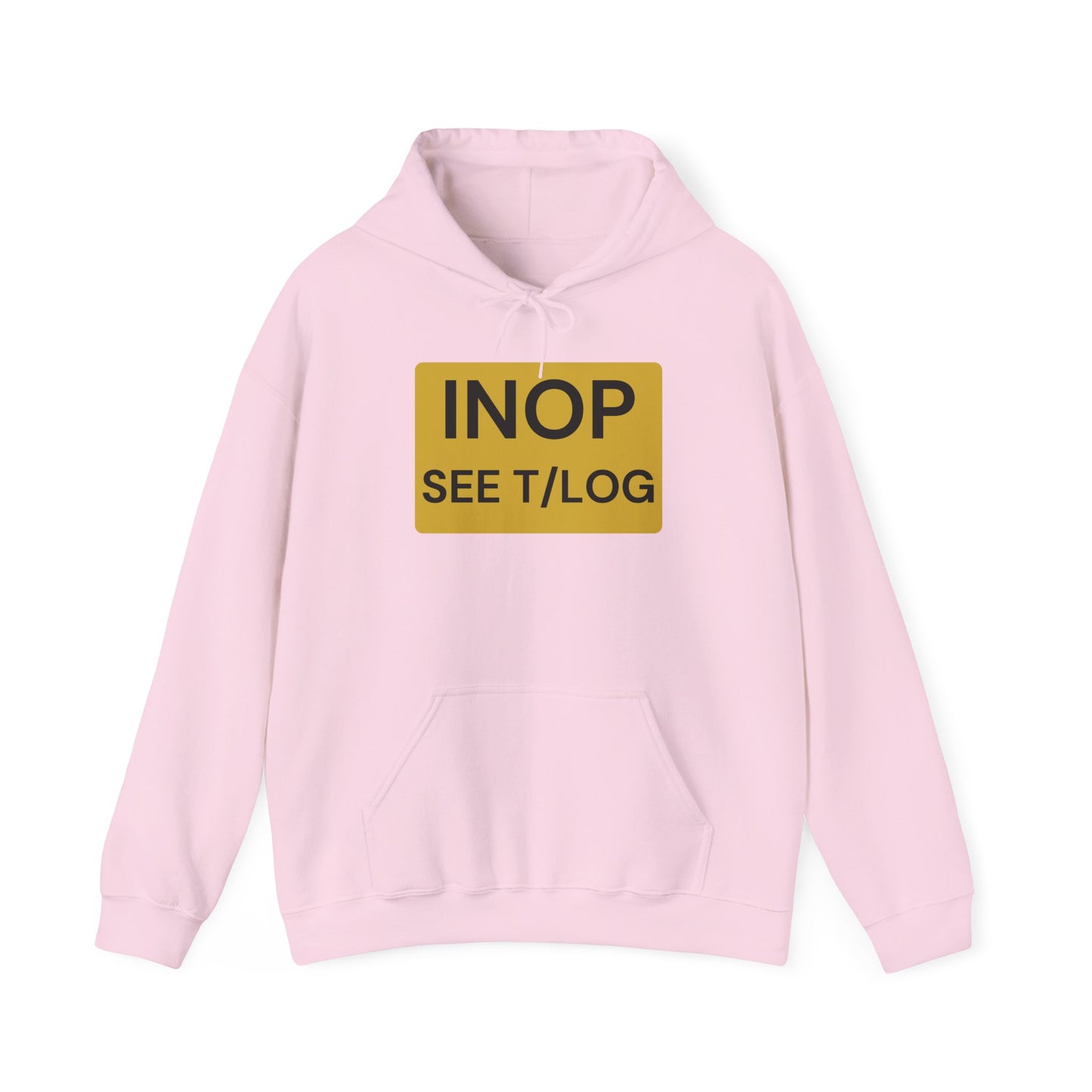 Inop see tech log Crew Unisex Heavy Blend Hooded Sweatshirt