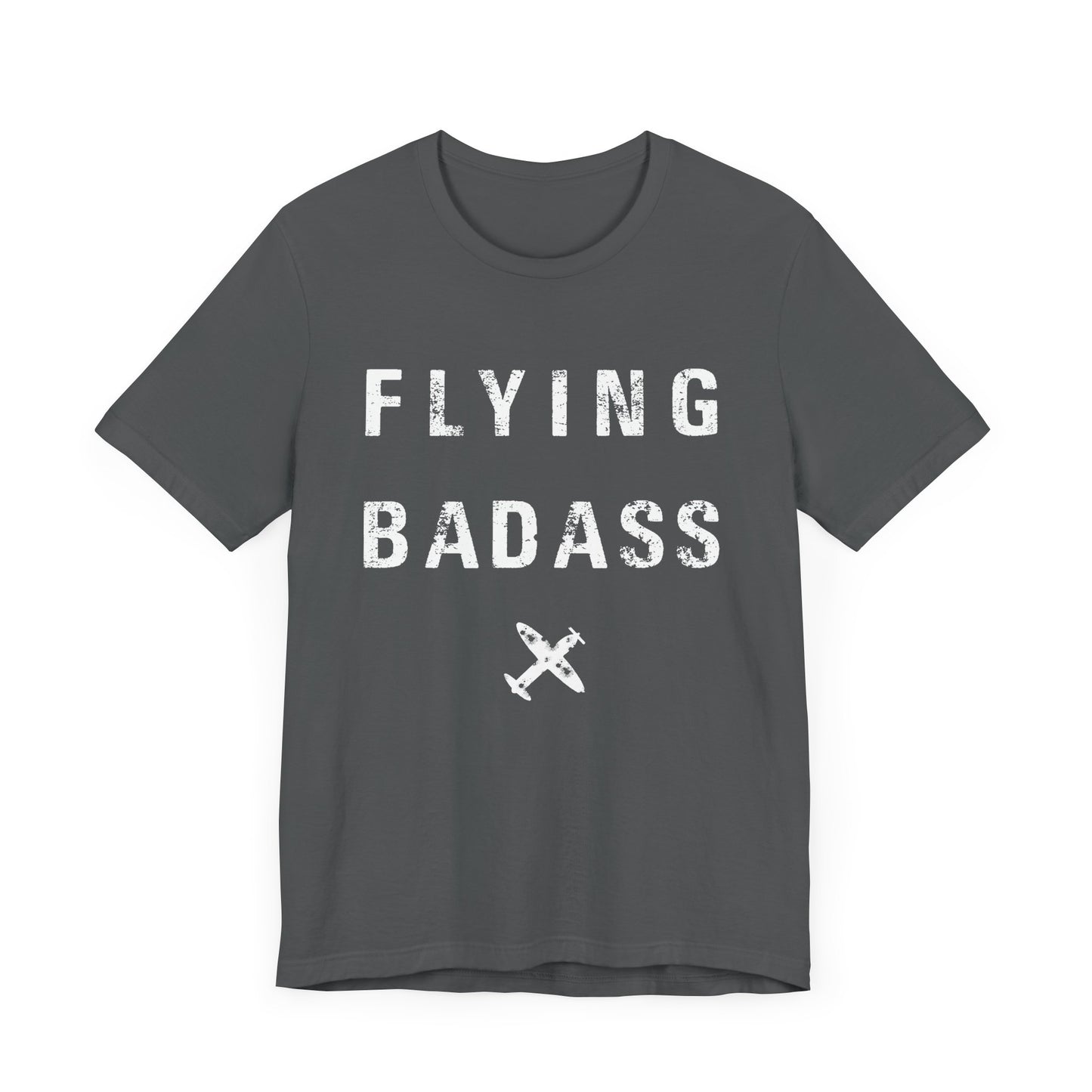 Flying Badass pilot Unisex Jersey Short Sleeve Tee