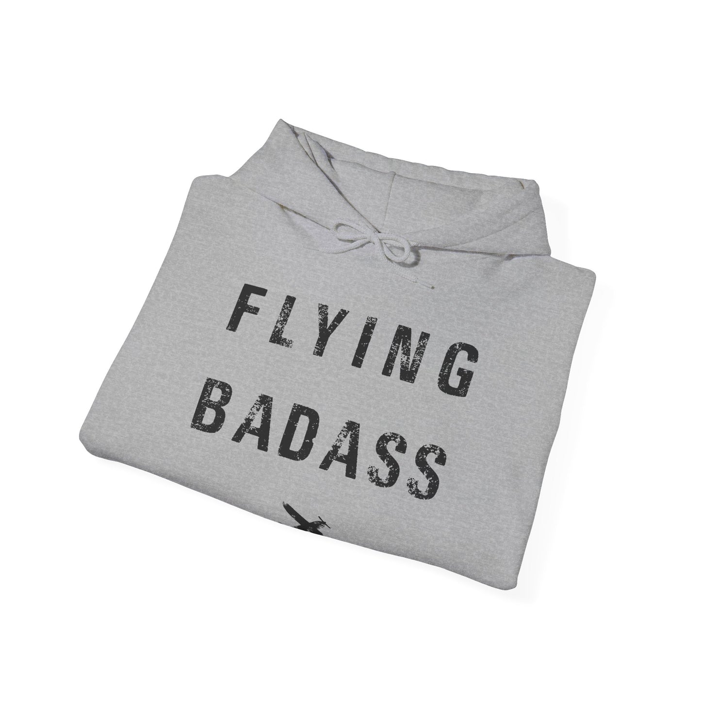 Flying Badass Unisex Hoodie