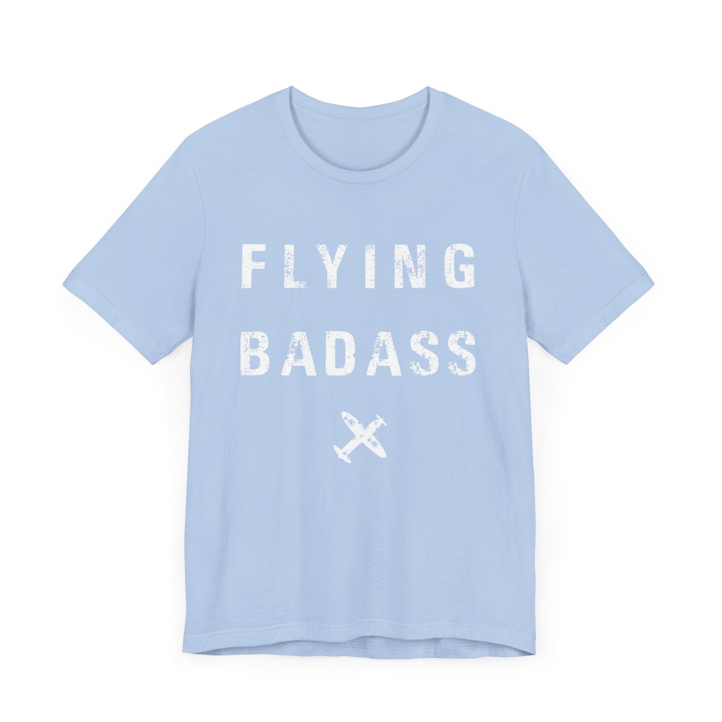 Flying Badass pilot Unisex Jersey Short Sleeve Tee