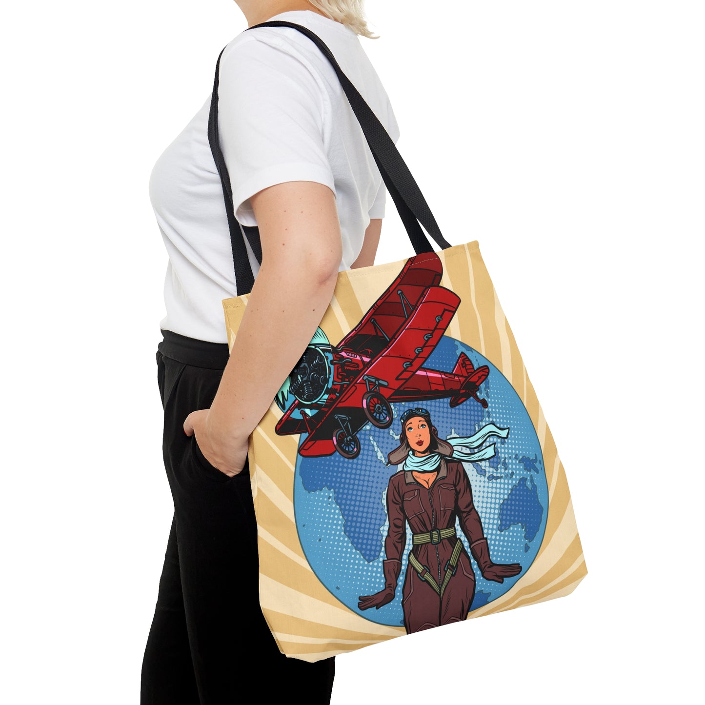 AOP pilot aviation giftTote Bag