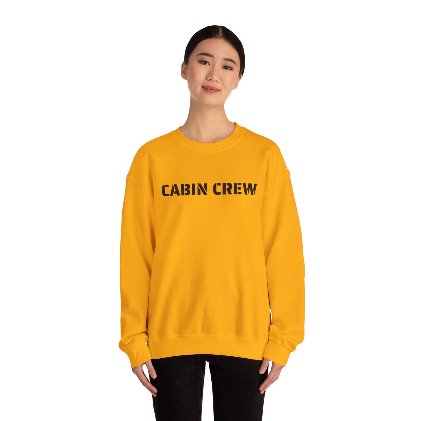 Cabin crew crew neck sweatshirt