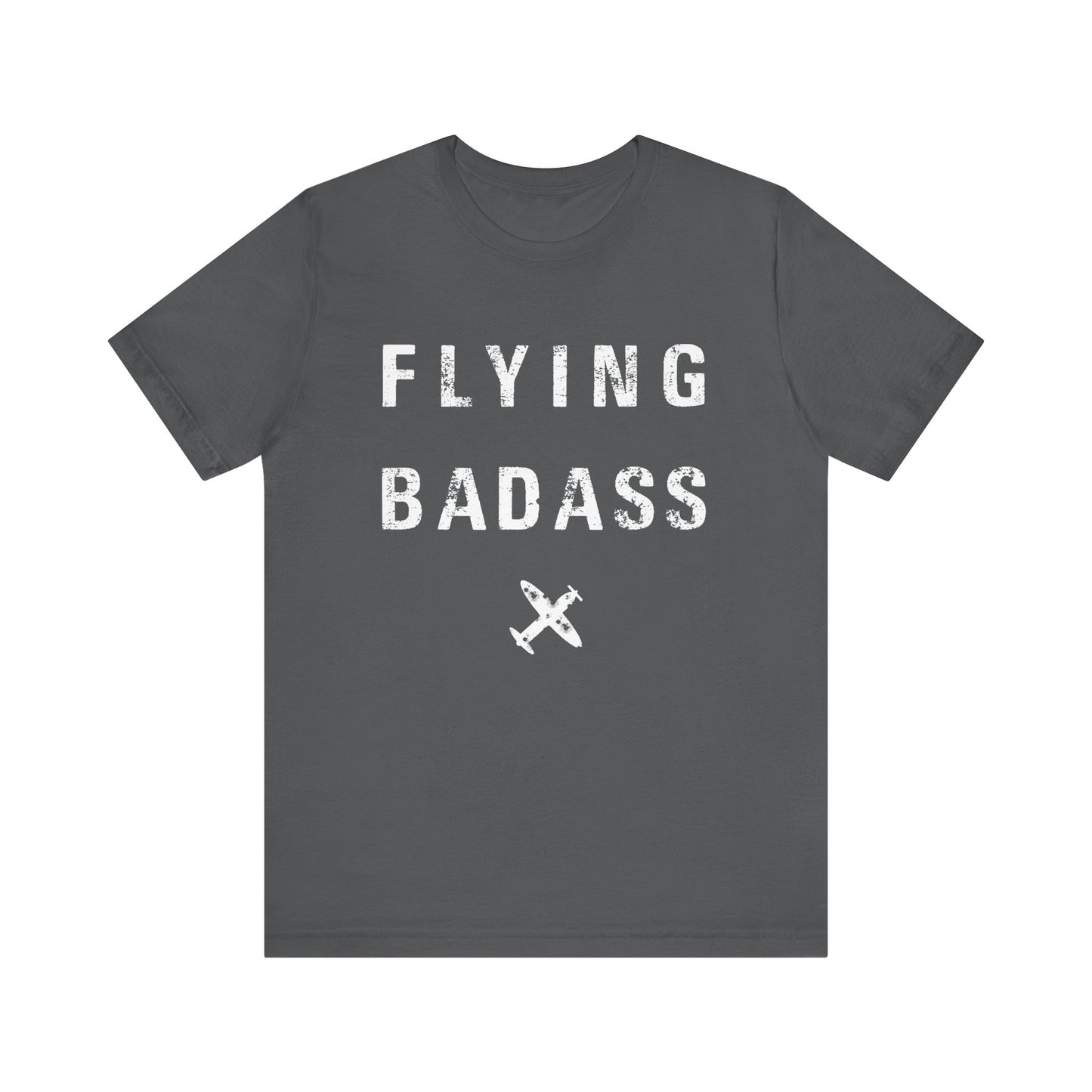 Flying Badass pilot Unisex Jersey Short Sleeve Tee