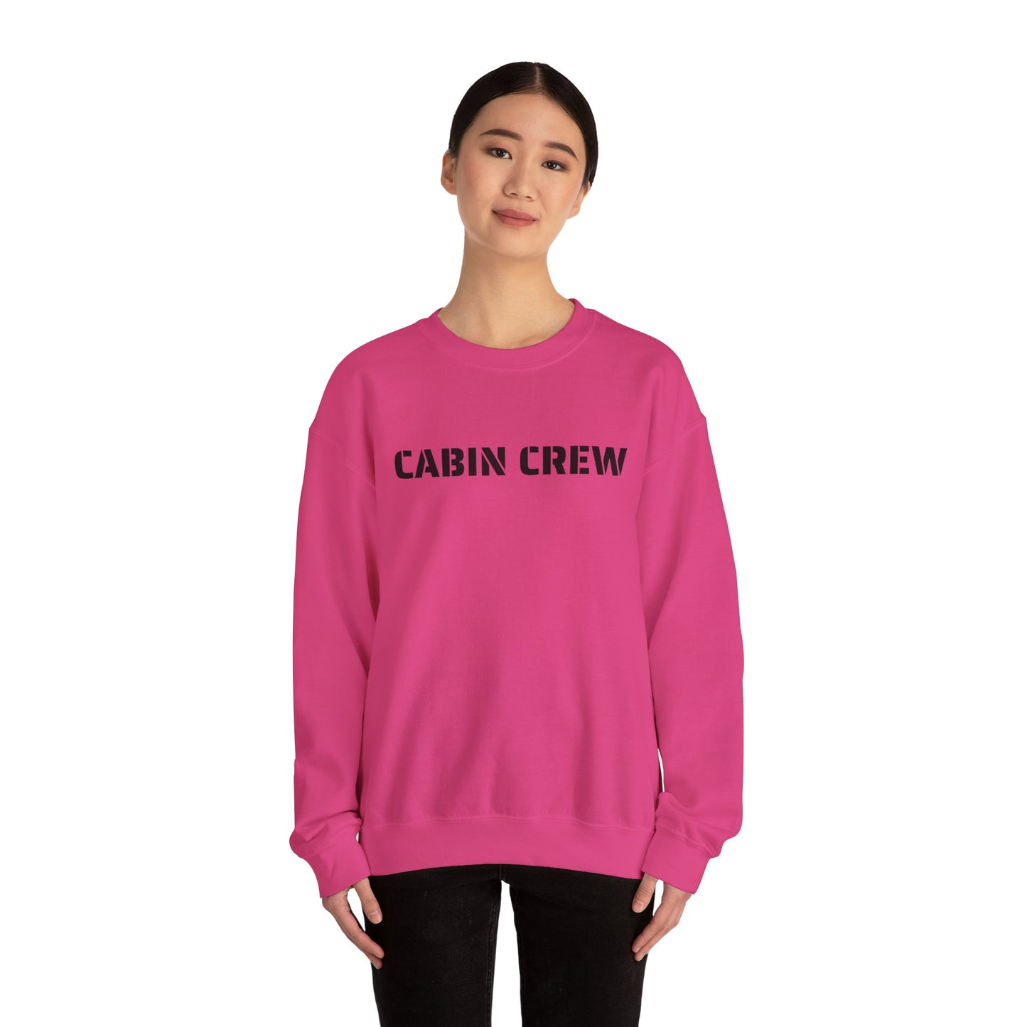 Cabin crew crew neck sweatshirt