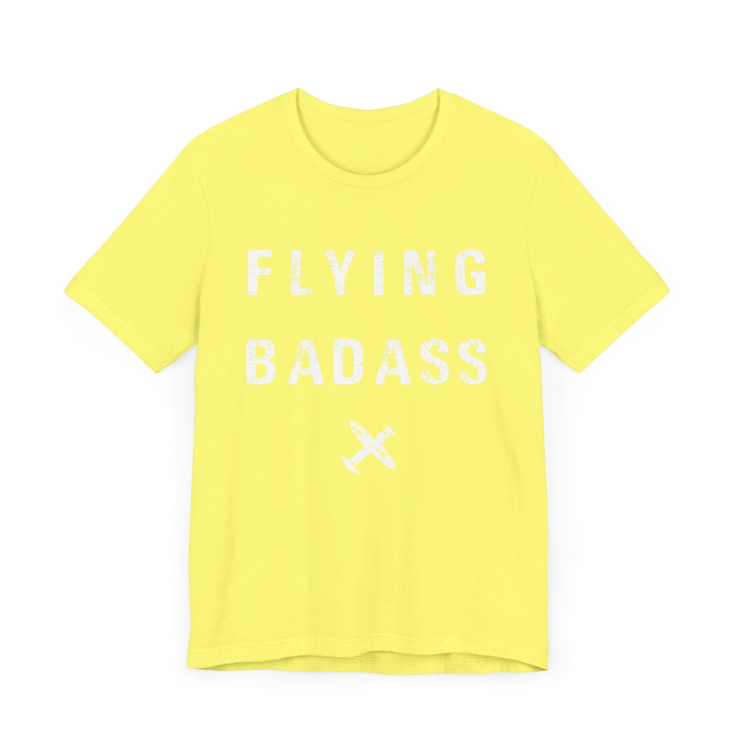 Flying Badass pilot Unisex Jersey Short Sleeve Tee