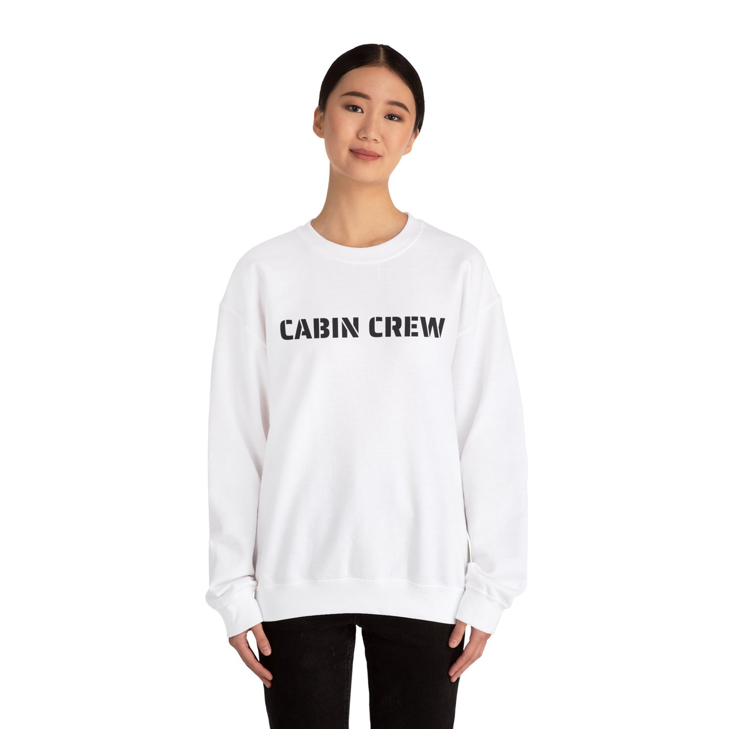 Cabin crew crew neck sweatshirt